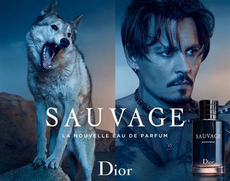 dior sauvage parfum commercial|johnny depp commercial with wolves.